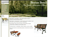 Desktop Screenshot of bostonbench.com